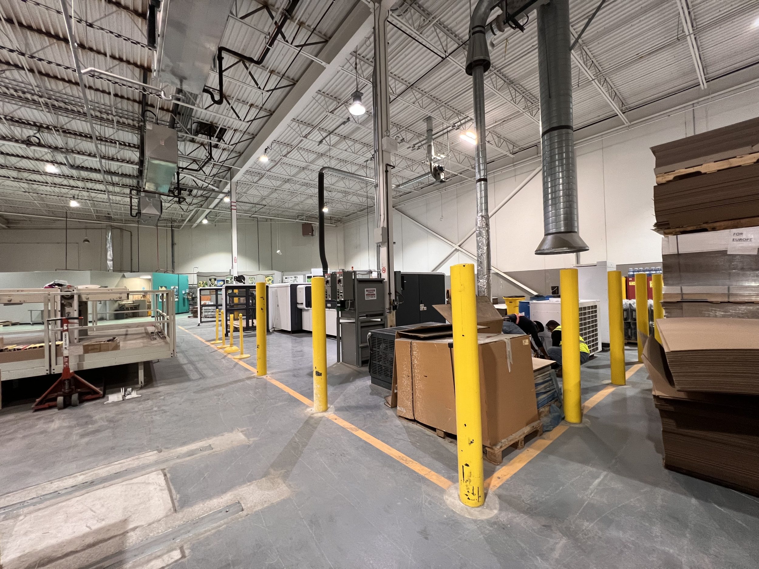 Atlantic Packaging - 120 Tiffield Rd. Scarborough - Industrial Renovation - GTA General Contractors