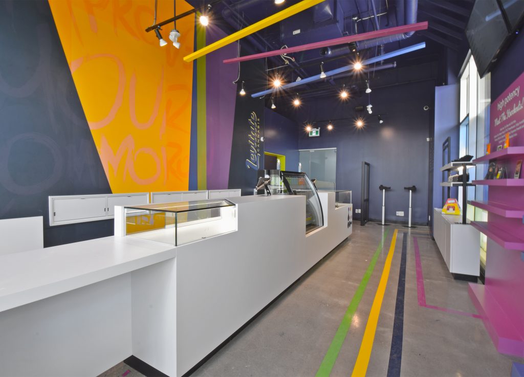 Levitate Cannabis Retail Store - Retail Store Design