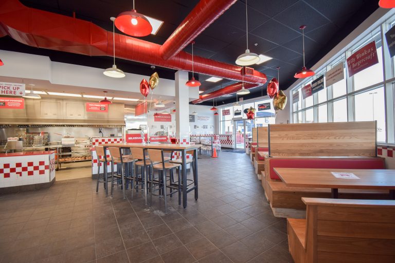 Five Guys - Burger Restaurant Design & Construction Project