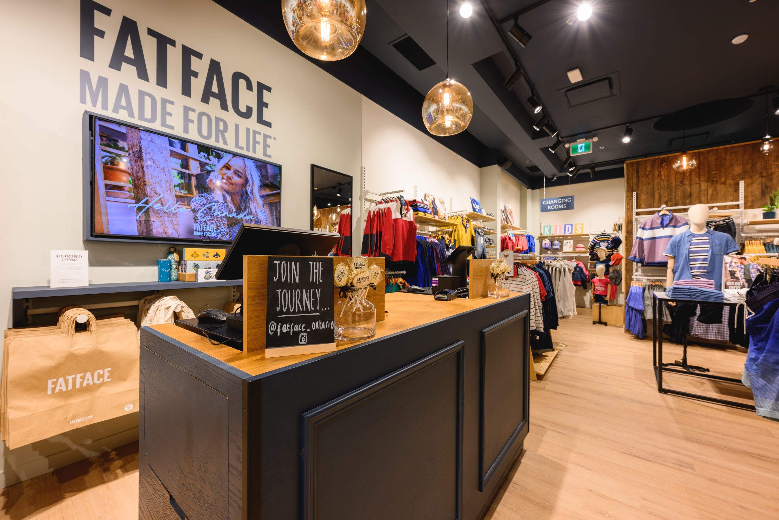 FatFace Barrie - Commercial & Retail Construction in Barrie, Ontario Canada by GTA General Contractors
