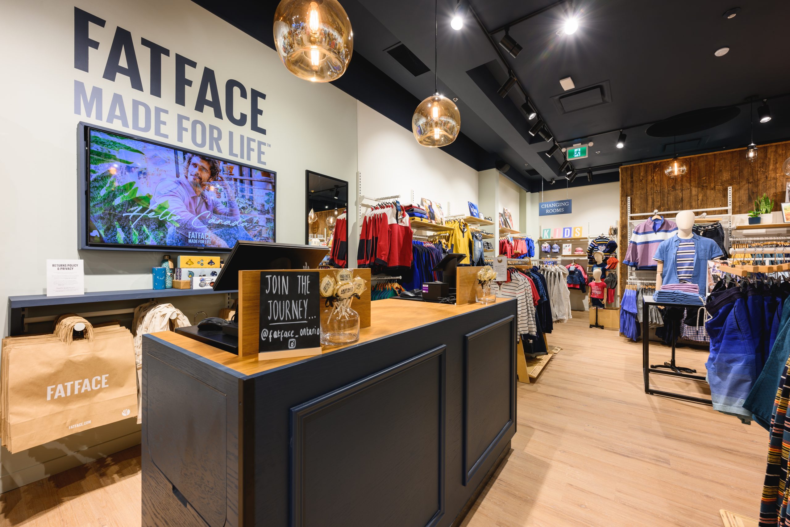 FatFace Barrie - Commercial & Retail Construction in Barrie, Ontario Canada by GTA General Contractors