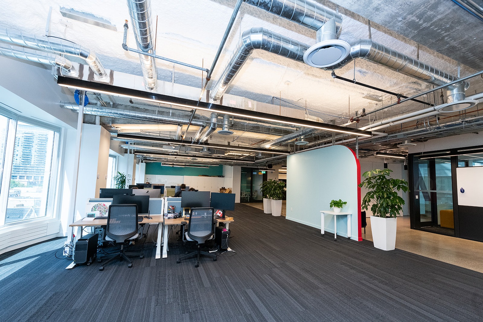 ROVIO CANADA Office Design-Build for new Corporate Interior - high-end Office Design - GTA General Contractors