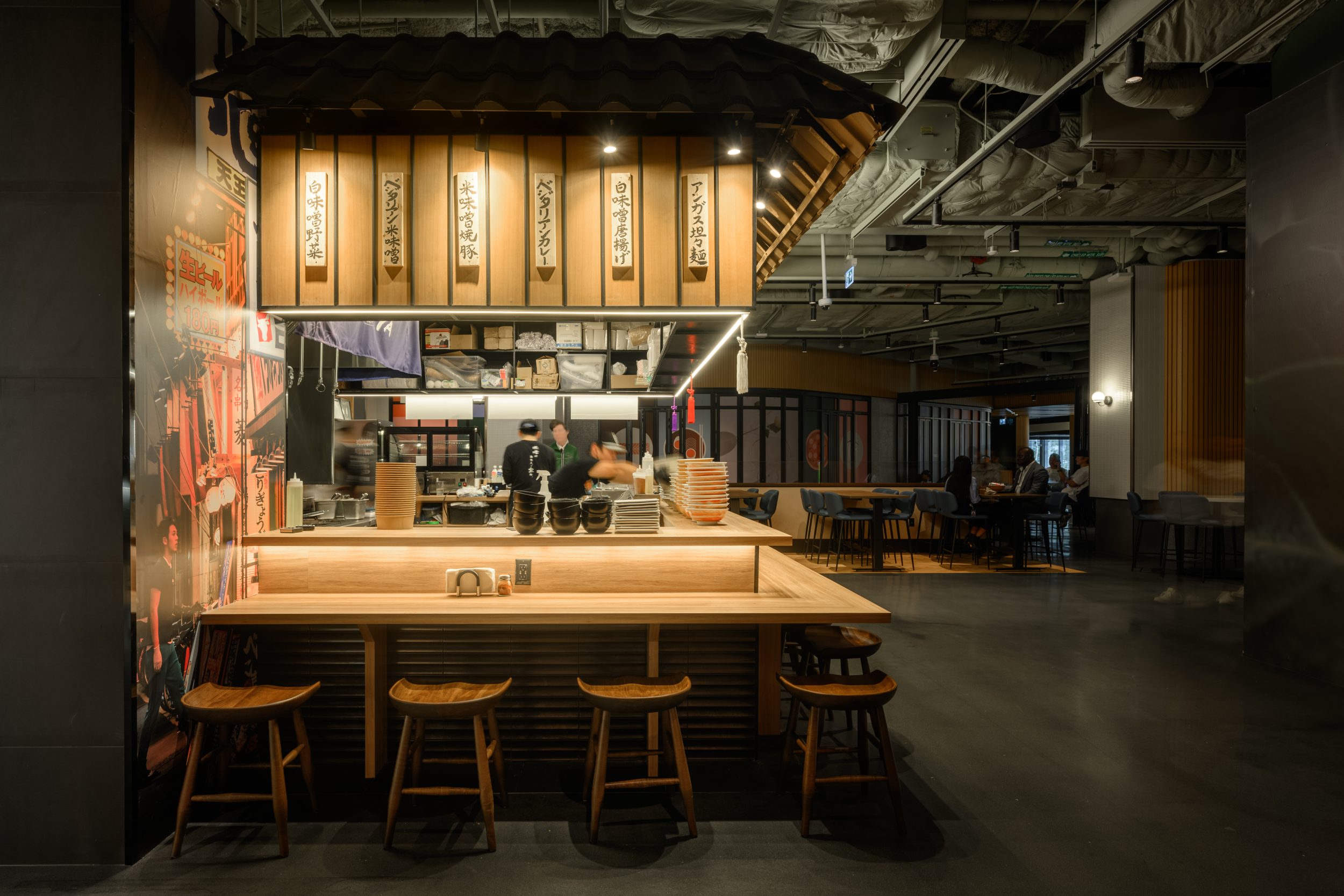 Misoya Ramen - 81 Bay Street Toronto Ramen Restaurant Construction