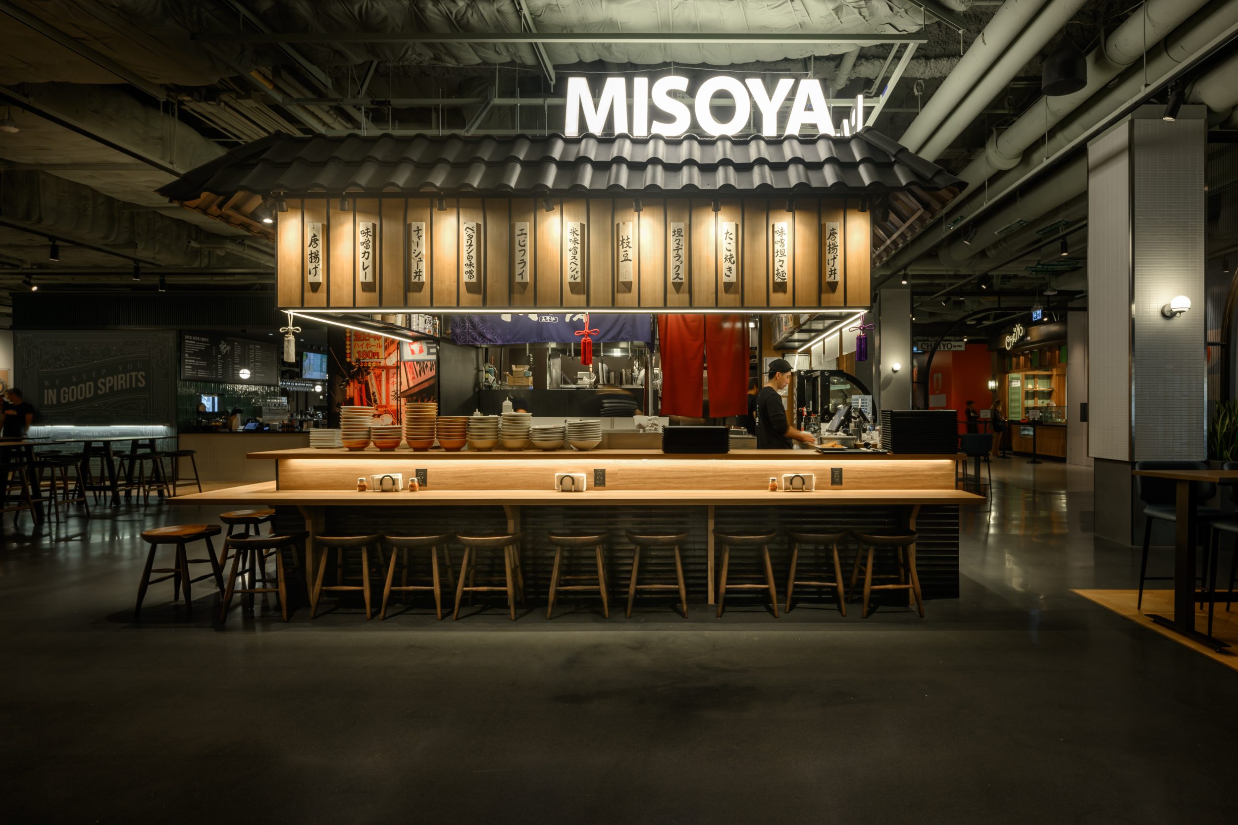 Misoya Ramen - 81 Bay Street Toronto Ramen Restaurant Construction