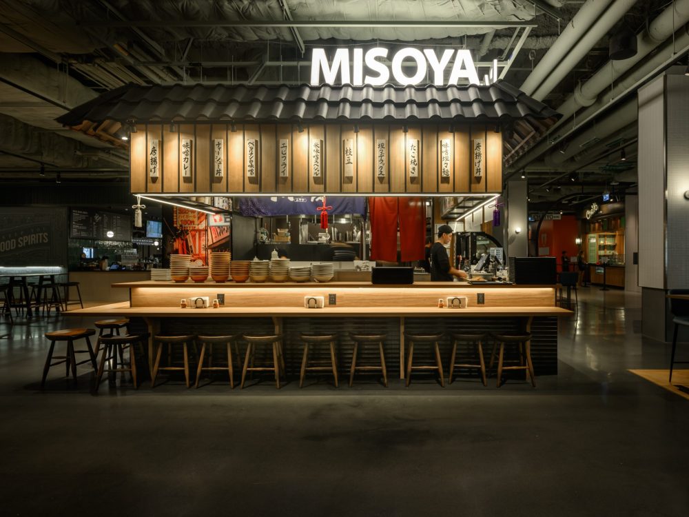 Misoya Ramen - 81 Bay Street Toronto Ramen Restaurant Construction