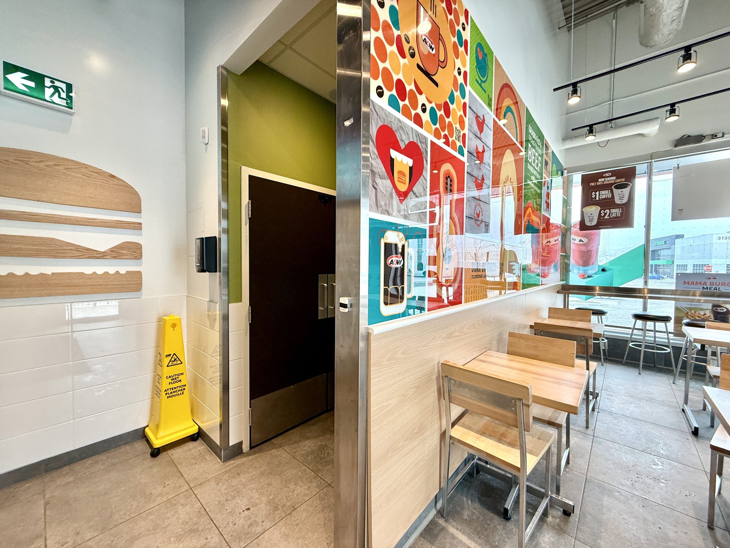 New A&W Fast food Restaurant Building Construction in Toronto, ON Canada for A&W Canada