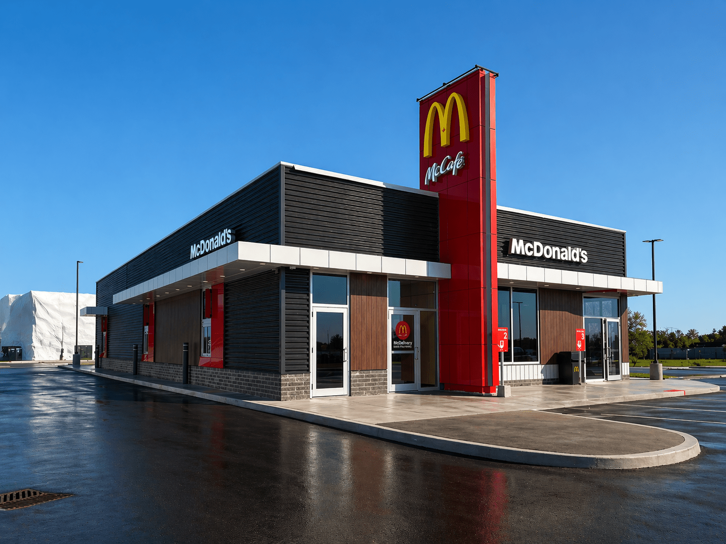 McDonalds - Lindsay - 368 Angeline Street South - New Restaurant Building Construction