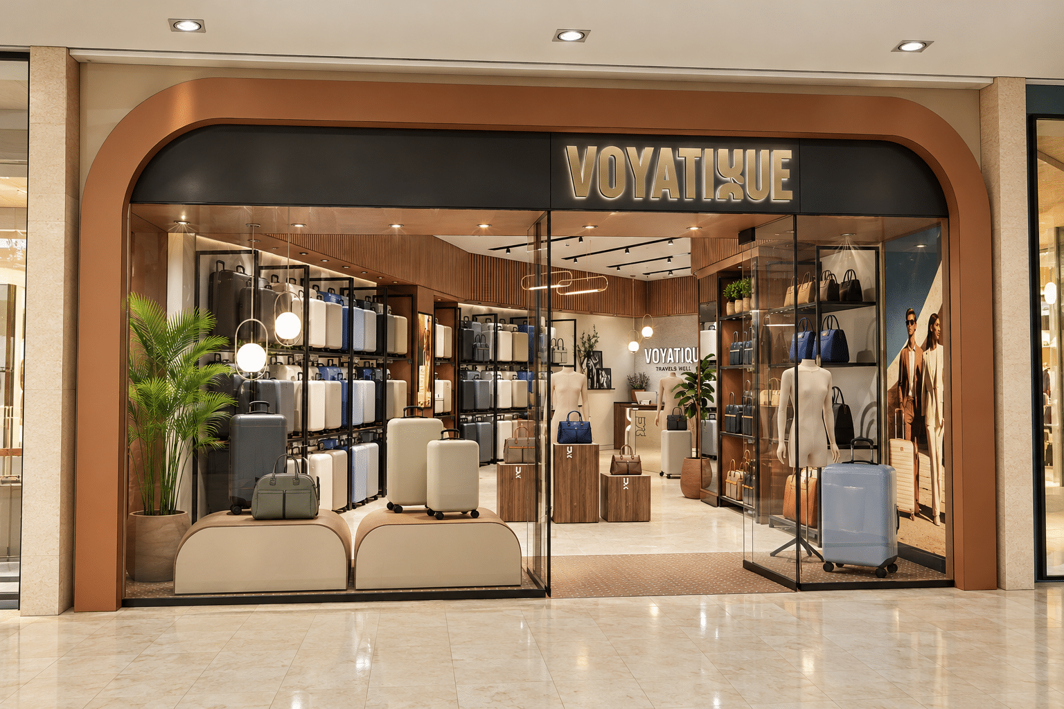 Voyatique - Sherway Gardens - Retail Design Concept & Retail Contractors in Toronto
