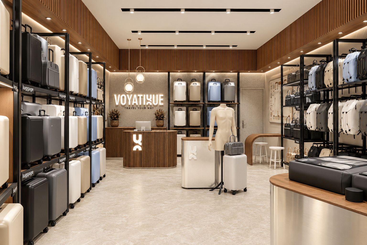 Voyatique - Sherway Gardens - Retail Design Concept & Retail Contractors in Toronto